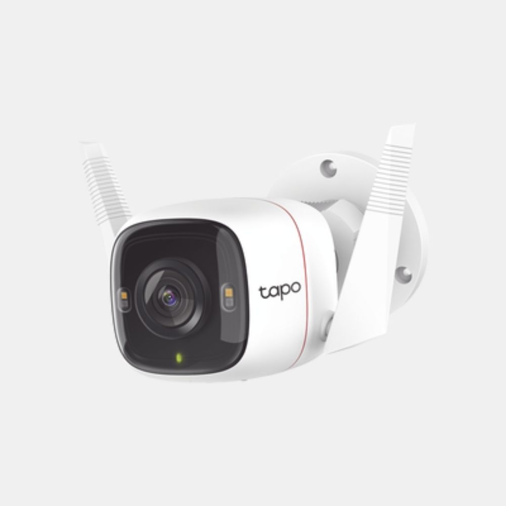 La imagen muestra una imagen de la categoría camaras de seguridad inalambricas, esta es de uso casero , pero muy comoda de instalar. Sus características principales son: Cámara IP 4 Megapixel (2K) / Lente 3.18 mm / Wi-Fi / 30 mts IR / Exterior IP66 / Audio Bidireccional / Micro SD hasta 256 GB / Compatible con Google y Alexa.