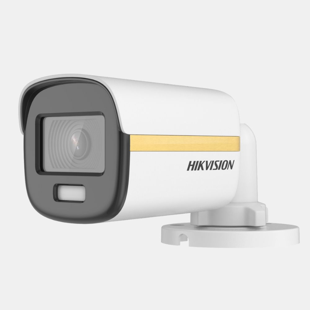 Se muestra una camara de seguridad hikvision con el siguiente modelo : B8-TURBO-XG2W